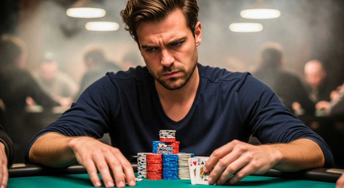 L’impact psychologique du chip leader au poker sur le jeu des autres joueurs