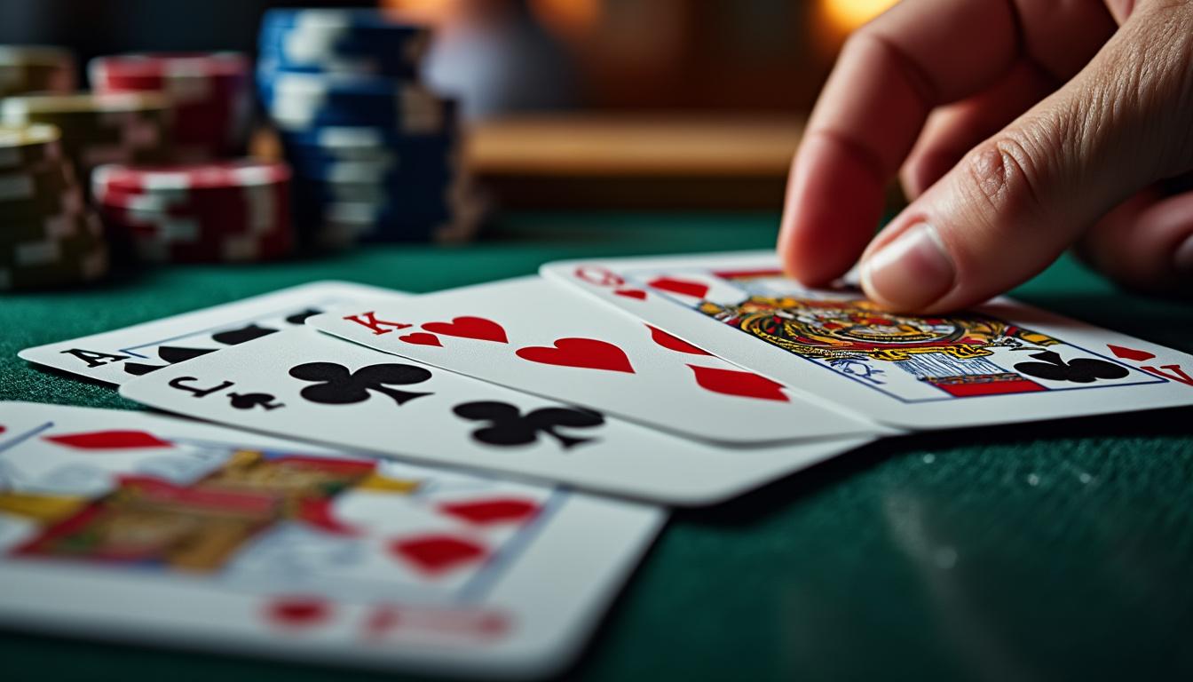Les meilleures mains pour atteindre une quinte au poker : un guide