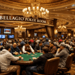 L&rsquo;ambiance unique de la salle de poker Bellagio Poker Room aux USA