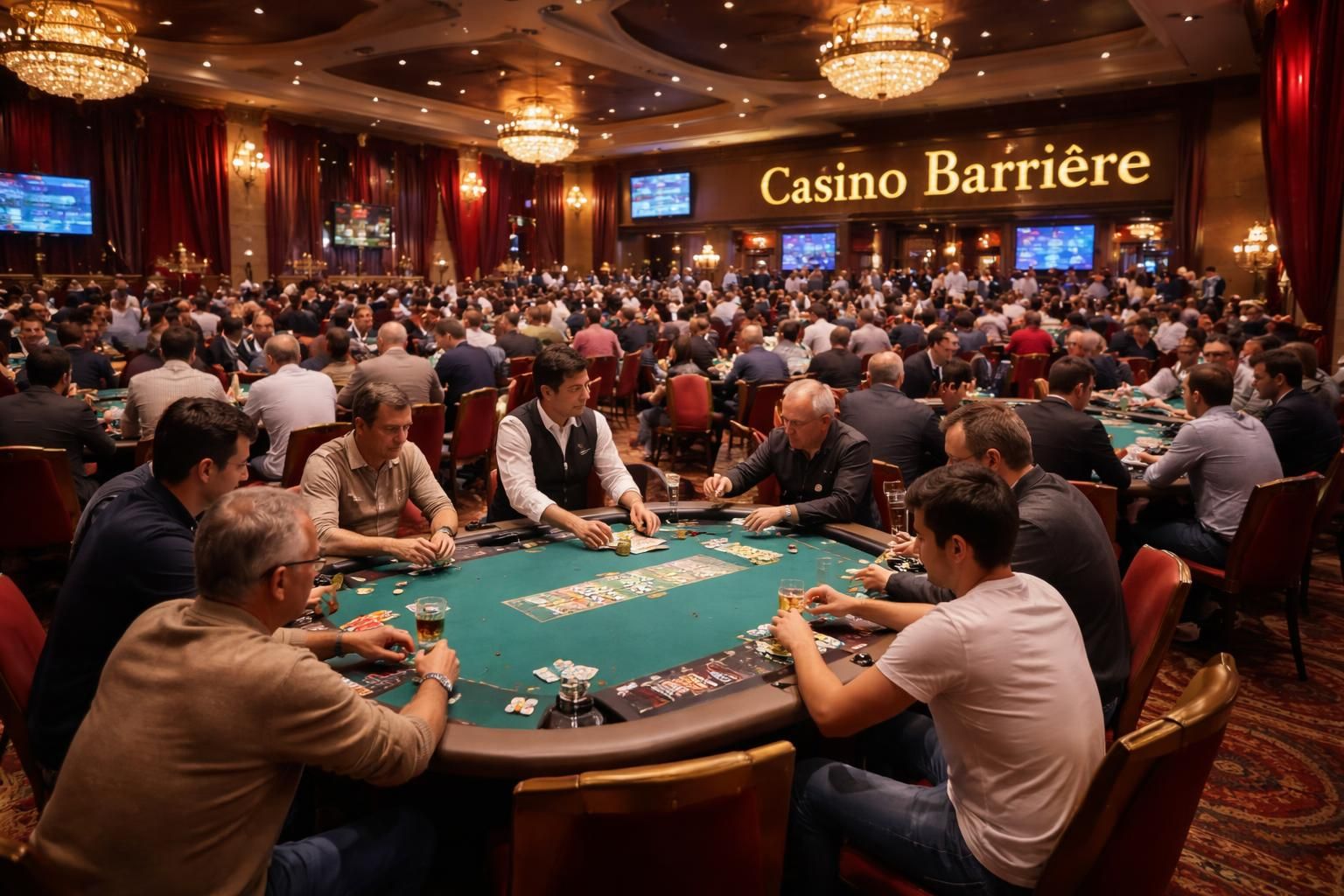 découvrez la salle de poker casino barrière à enghien-les-bains, un véritable paradis pour les amateurs de jeux avec une ambiance unique et des tournois passionnants.