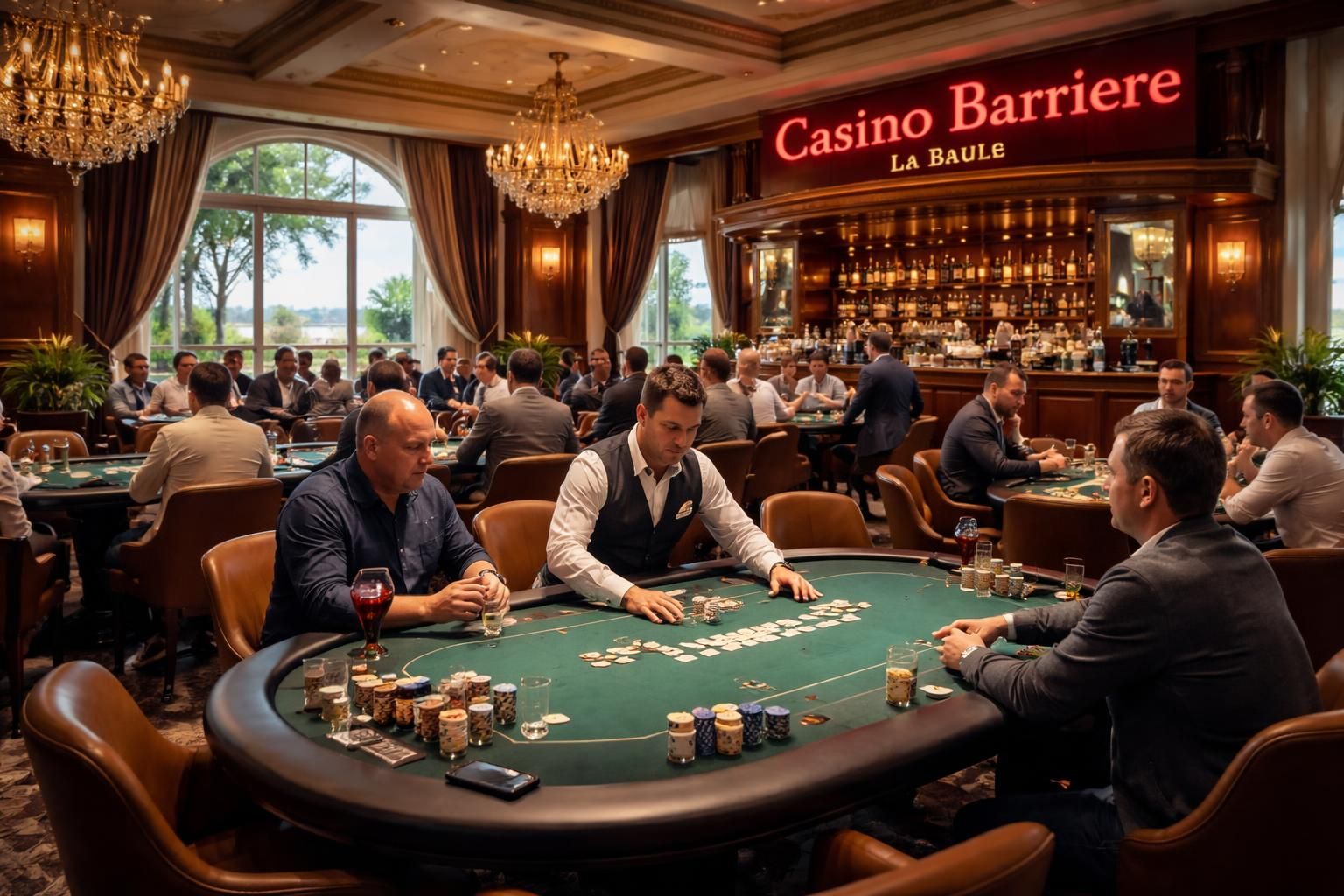 découvrez les tournois passionnants organisés dans la salle de poker du casino barrière à la baule, en france, et vivez une expérience de jeu unique au cœur de la côte atlantique.