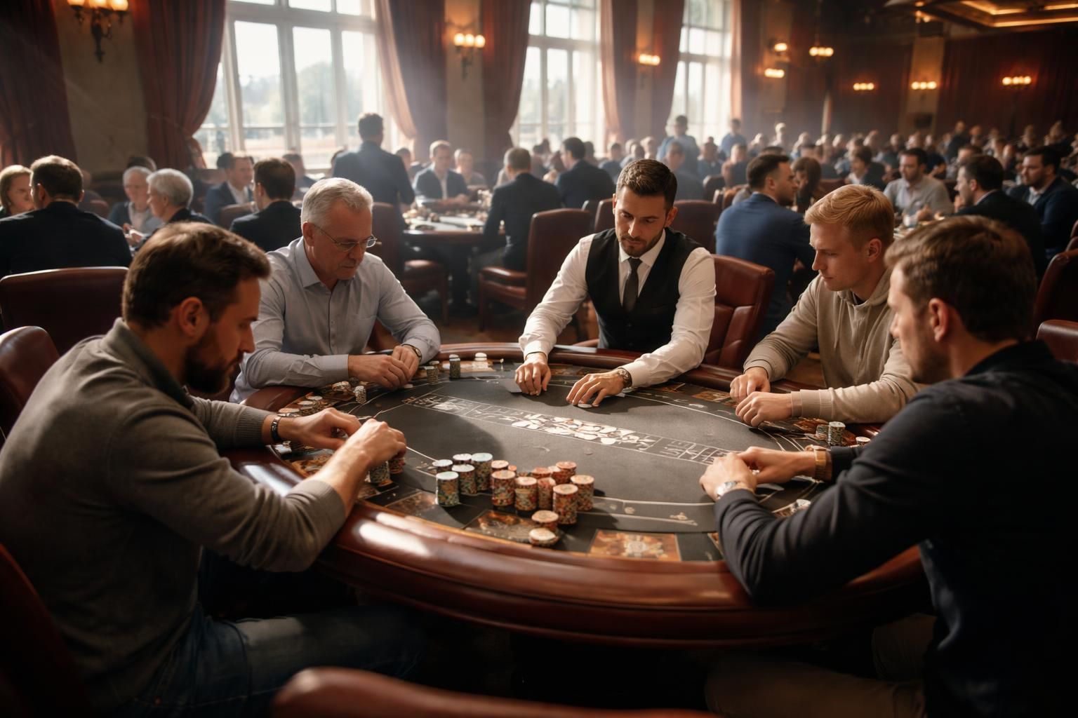 Un tour d&rsquo;horizon des tournois dans la salle de poker Casino Barrière à La Baule en France