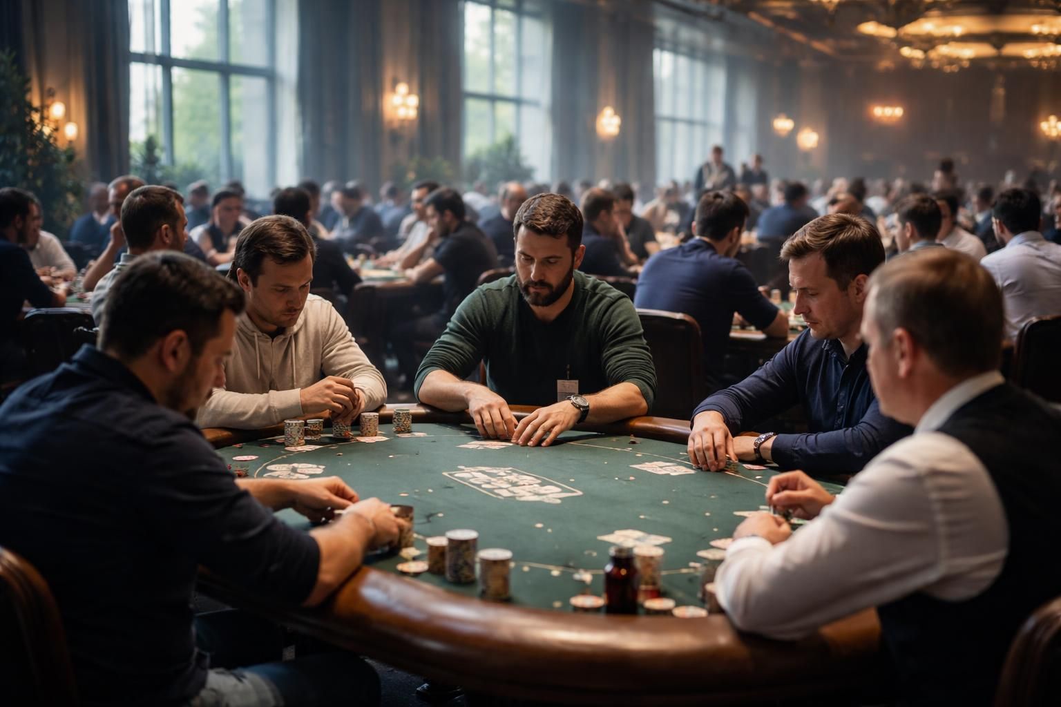 Les plus grandes compétitions de la salle de poker Hotel Casino Normandie à Rouen