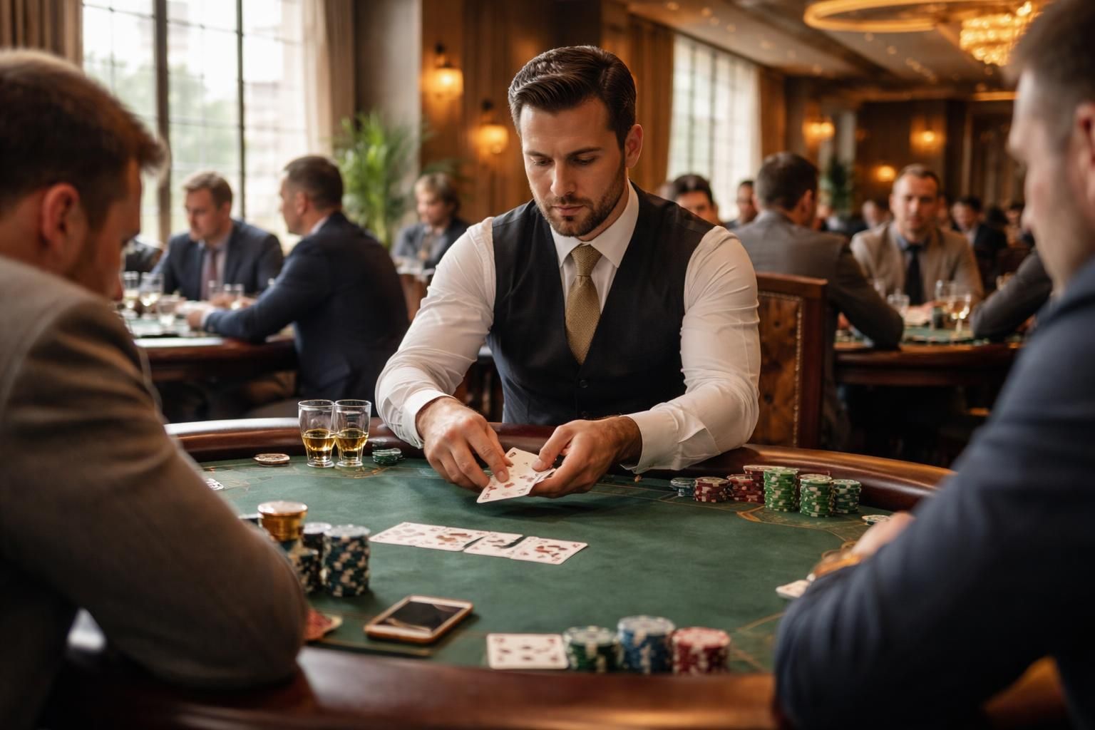 Services de la salle The Poker Room du Casino Philippine à Manille