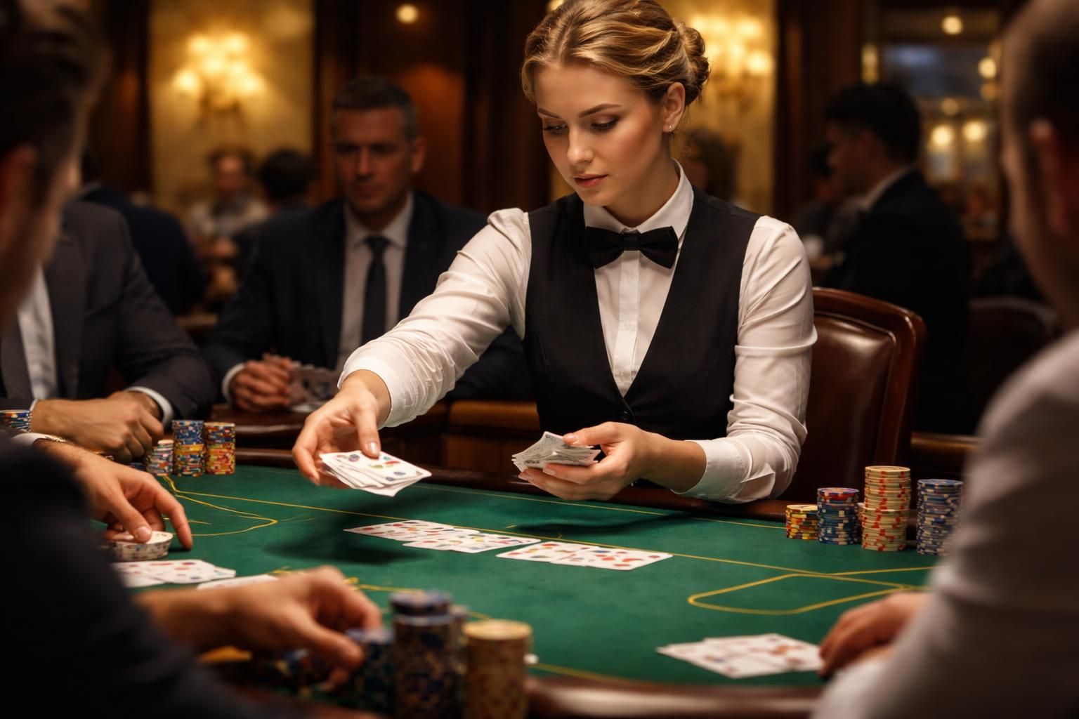 Comment bien distribuer au poker : les gestes techniques du donneur pro