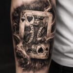 Tatouage de carte de poker et signification : les symboles cachés du jeu
