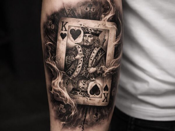 Tatouage de carte de poker et signification : les symboles cachés du jeu